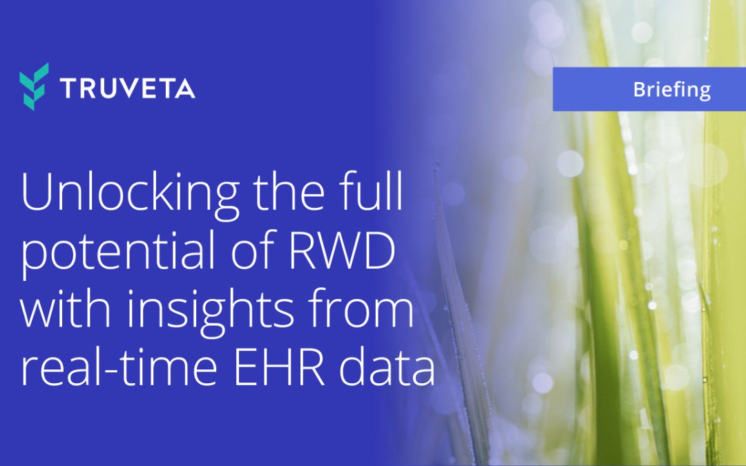 Unlocking the full potential of RWD with insights from real-time EHR data