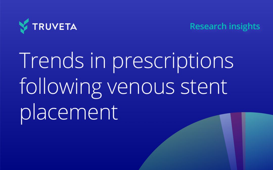 Trends in prescriptions following venous stent placement