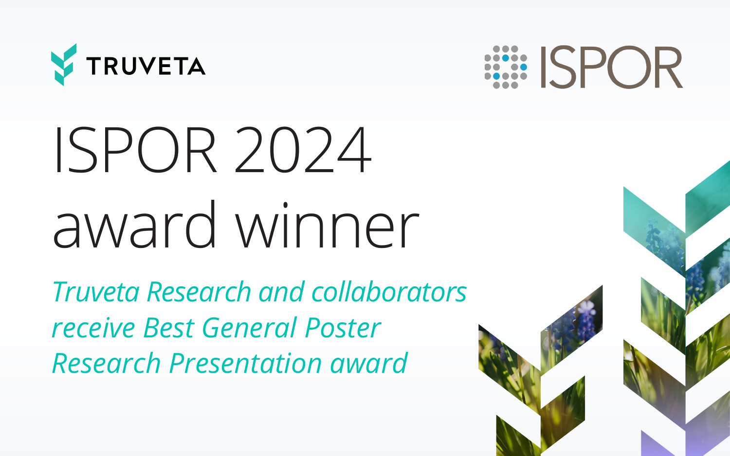 Truveta Research and collaborators Anupam B. Jena, MD and Christopher Worsham, MD received the ISPOR 2024 Best General Poster Research Presentation Award for their poster presentation, HSD72: Baseline A1C and BMI Trends for People with Type 2 Diabetes Receiving First-Time GLP-1 RA Prescriptions.