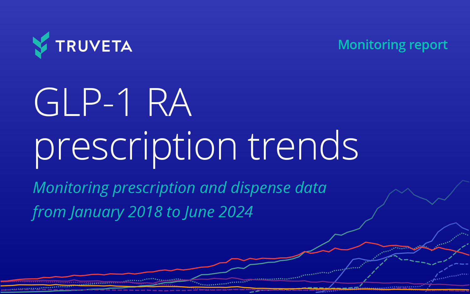 Truveta Research explores prescribing and dispensing trends for GLP-1 medications labeled for type 2 diabetes and obesity from January 2018 through June 2024.