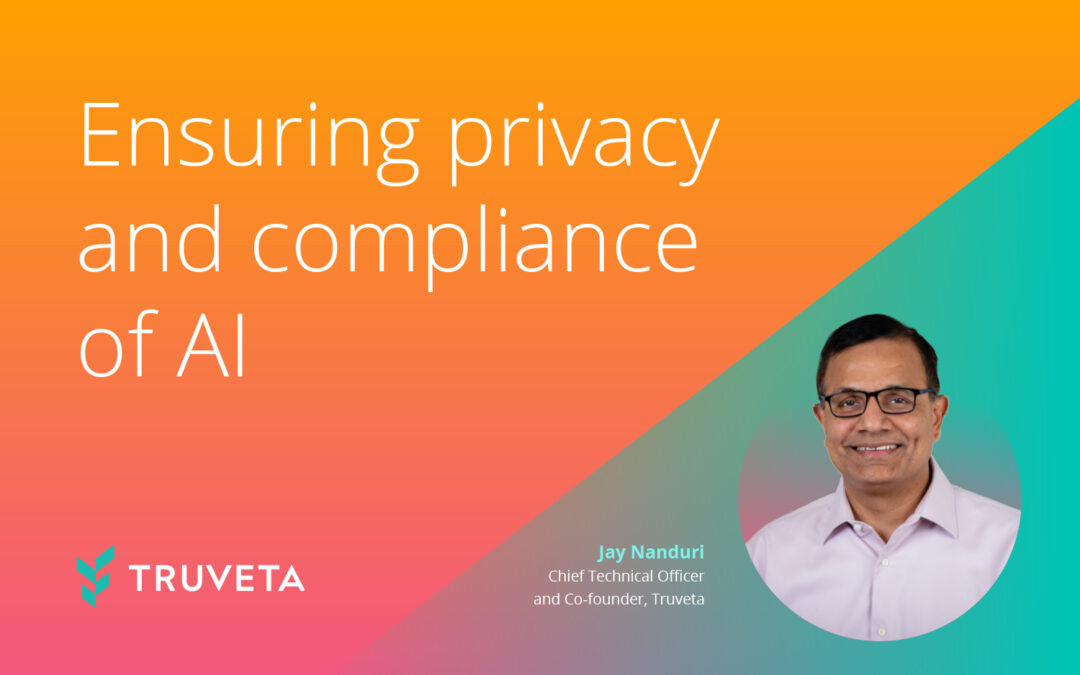 Ensuring privacy and compliance of AI