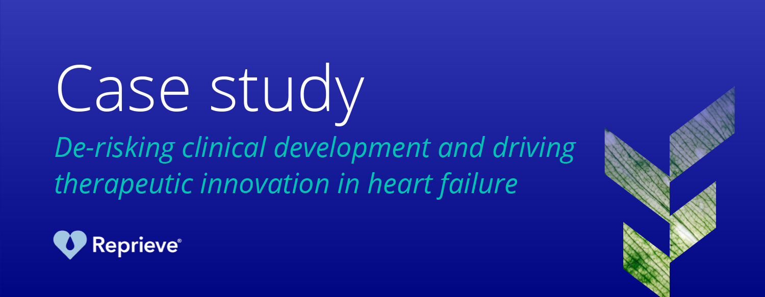 Case-Study-Reprieve-Hero Researchers from Reprieve Cardiovascular use EHR data to study heart failure to understand the need for changes in heart failure treatment decisions and clinical guidelines.