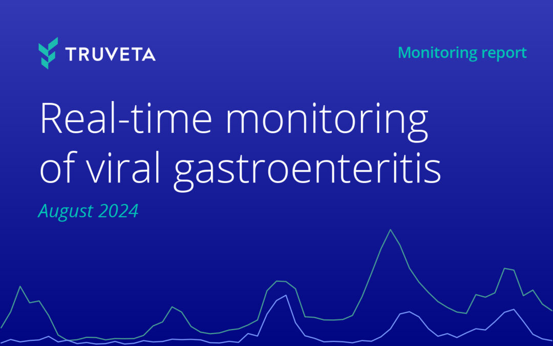 Real-time monitoring of viral gastroenteritis: August 2024