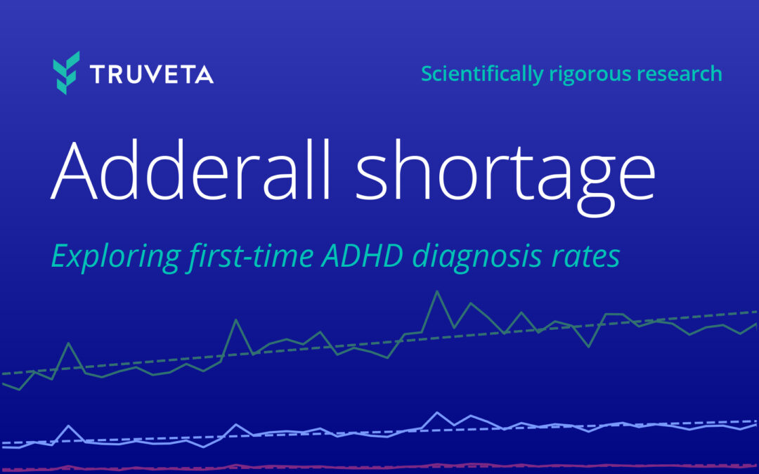 Adderall shortage: Exploring first-time ADHD diagnosis rates